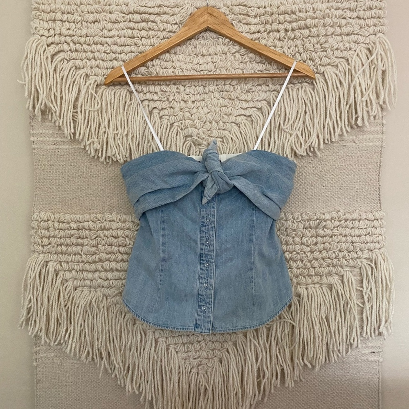Rta Leia Strapless Top Nwt